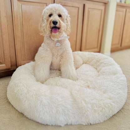 MrFluffyFriend - Lit Pour Chien Blanc